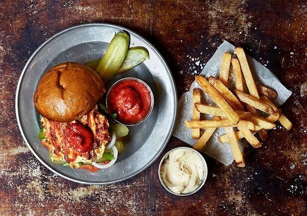 Burger di Salmone Norvegese alla griglia