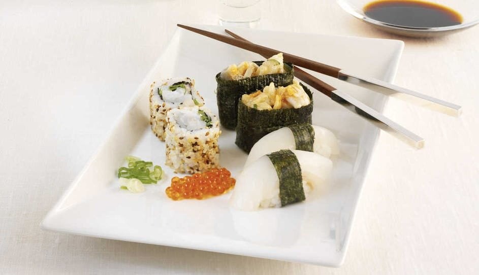 Uramaki e gunkan maki