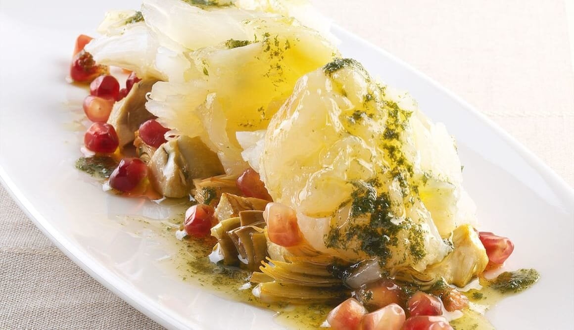 Stoccafisso di Norvegia ai carciofi