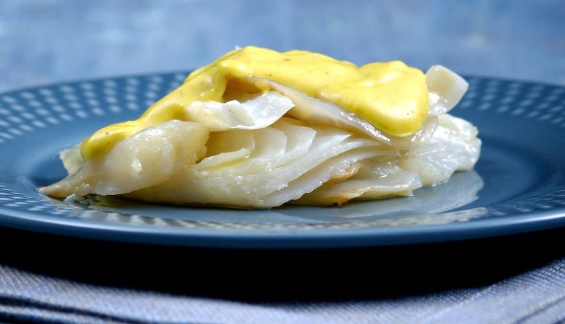 Stoccafisso di Norvegia con besciamella speziata e cremosa