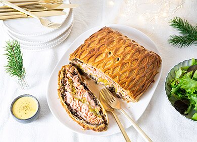 Salmone Norvegese alla Wellington