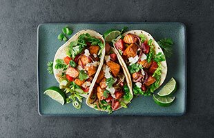 Tacos di trota di fiordo norvegese