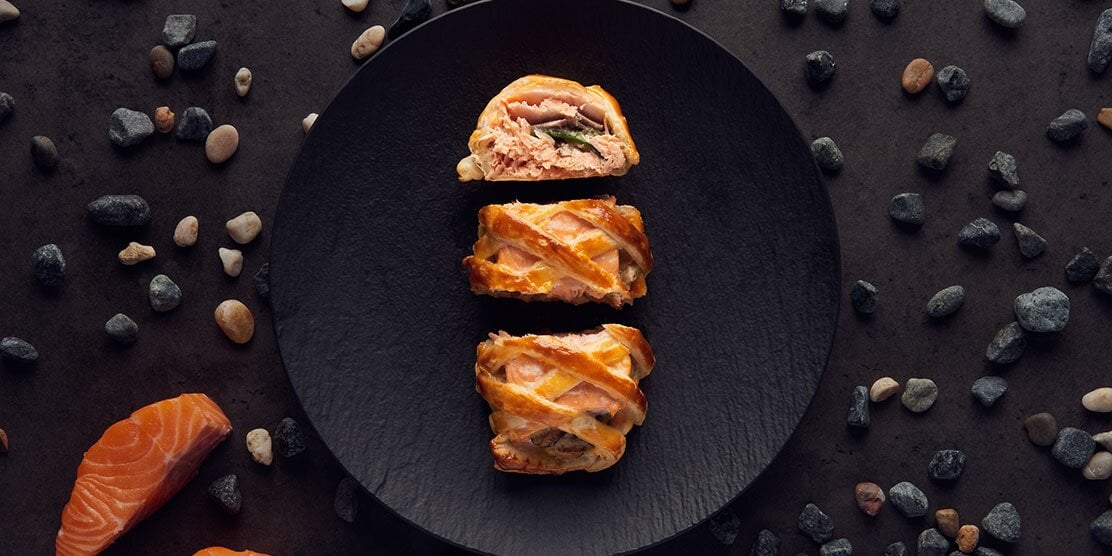 Salmone norvegese alla Wellington