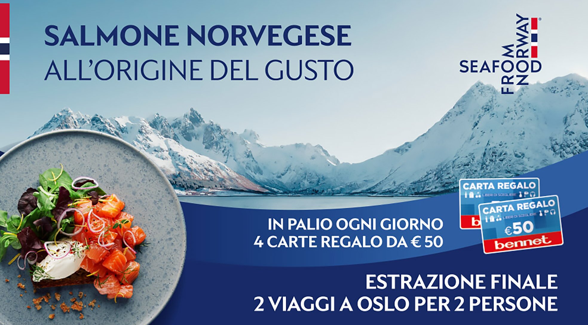 Salmone Norvegese - All’origine del gusto